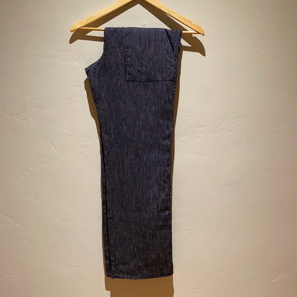 Athleta linen wide leg pants